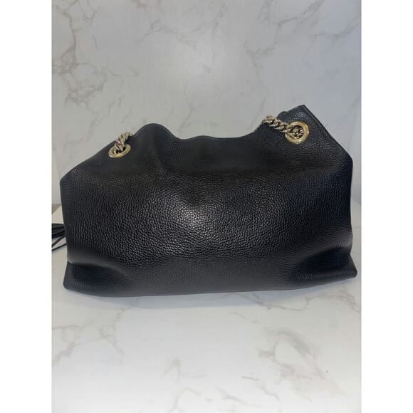 Gucci Black Leather Shoulder Bag - Excellent Condition - Picture 5 of 5